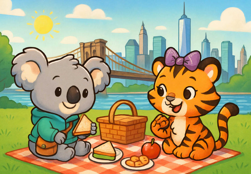 111213 Kinder - Kiki und Tina Puzzle