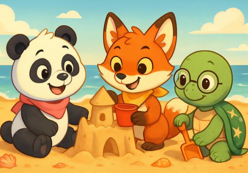 110548 Kinder - Zara, Pippin und Taz Puzzle
