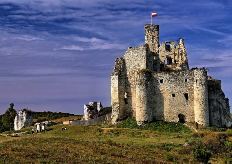 64201 Gebäude - Burg in Mirow Puzzle