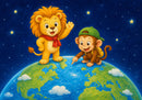 113564 Kinder - Buschi und Milo Puzzle