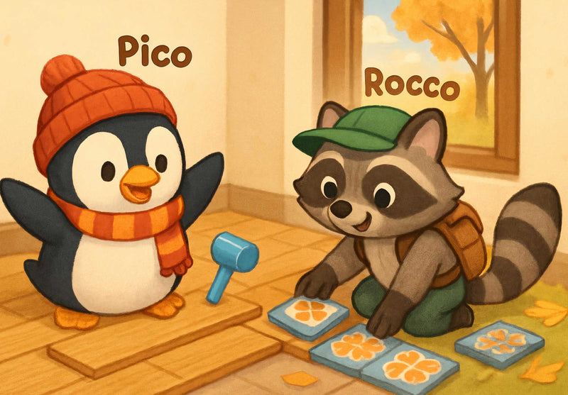 111888 Kinder - Pico und Rocco Puzzle