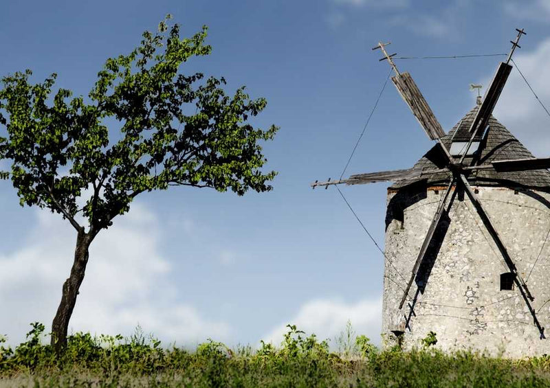 59321 Natur - Alte Windmühle Puzzle