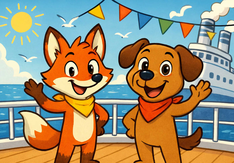 111643 Kinder - Finn und Wuff Puzzle