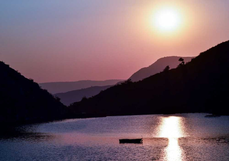 61596 Hintergründe - Sonnenuntergang Puzzle