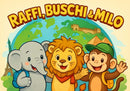110928 Kinder - Raffi, Buschi und Milo Puzzle