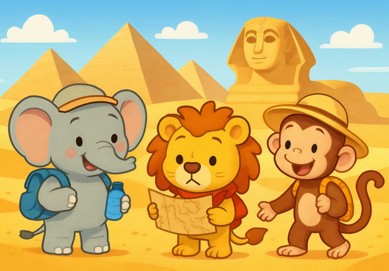110988 Kinder - Raffi, Buschi und Milo Puzzle