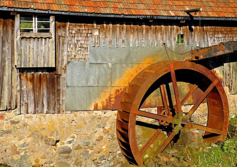 49222 Hintergründe - Wasserrad Puzzle