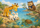 113264 Kinder - Nala, Bouncy und Ollie Puzzle