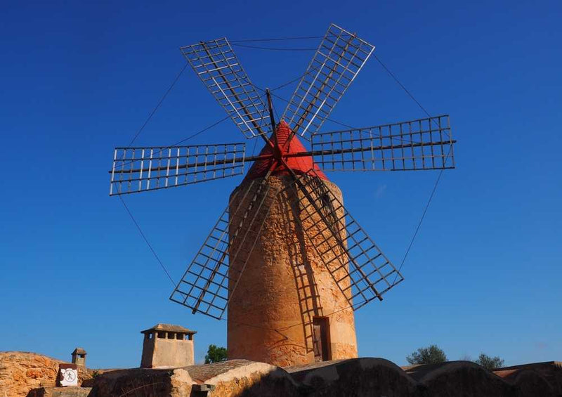 65400 Hintergründe - Alte Windmühle Puzzle