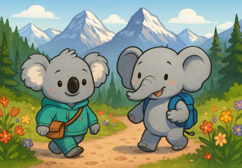 111348 Kinder - Kiki und Raffi Puzzle