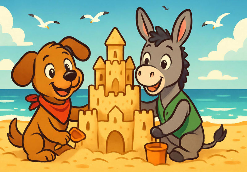 110653 Kinder - Wuff und Huf Puzzle
