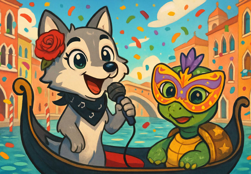 112048 Kinder - Rose und Taz Puzzle