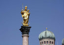 63992 Hintergründe - Goldene Statue Puzzle