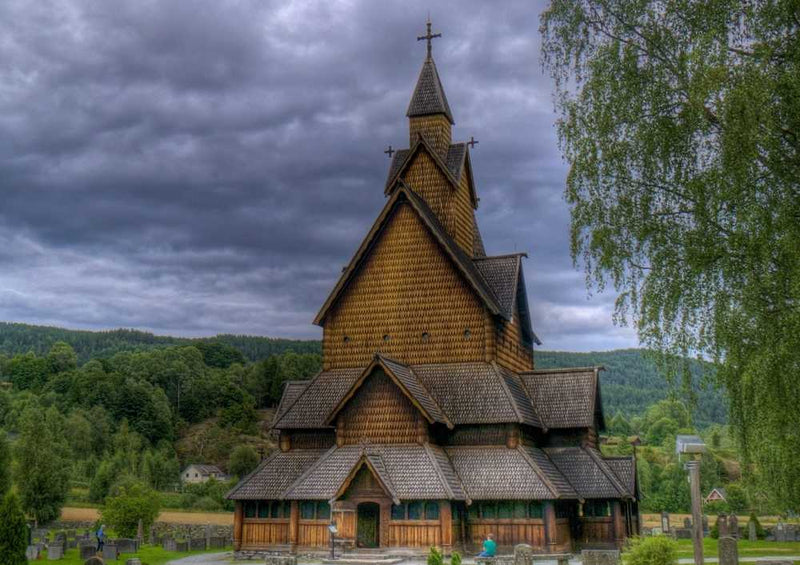 57185 Religion - Alte Kirche Puzzle