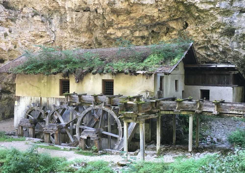 60416 Hintergründe - Wassermühle Puzzle
