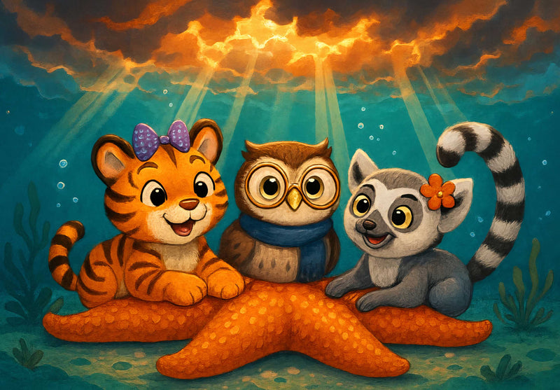 112028 Kinder - Tina, Ollie und Lulu Puzzle