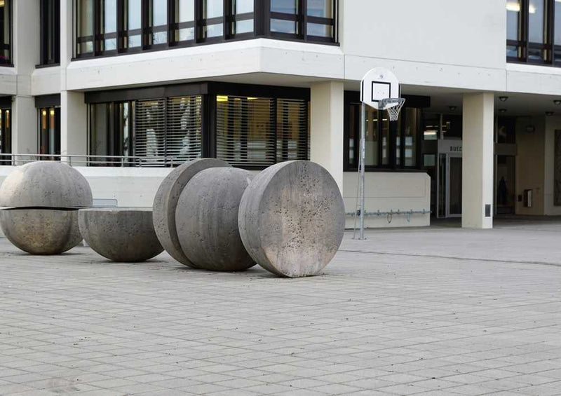 58703 Hintergründe - Pausenhof Puzzle