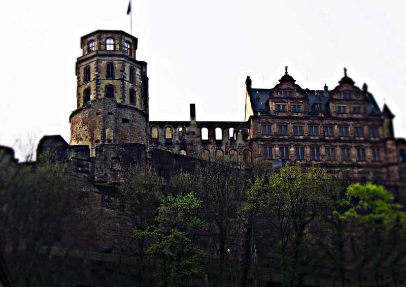 51697 Hintergründe - Heidelberger Schloss Puzzle