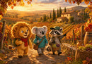 113144 Kinder - Buschi, Kiki und Rocco Puzzle