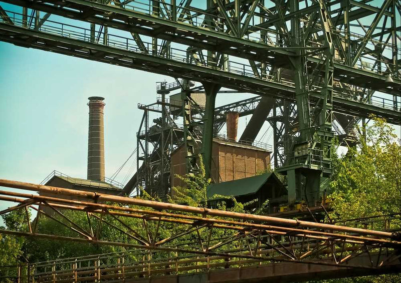 54465 Industrie - Fabrik Puzzle