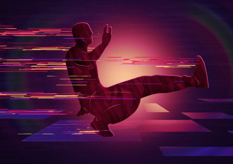 90080 Hintergründe - Tänzer