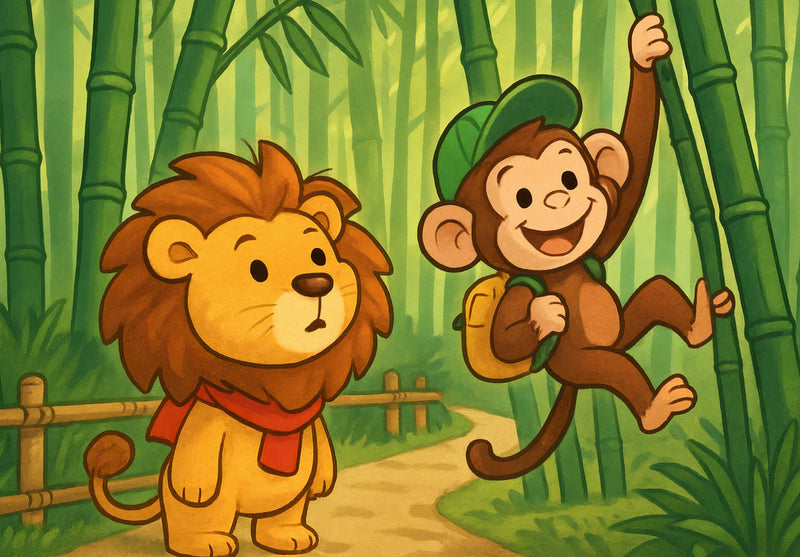 110913 Kinder - Buschi und Milo Puzzle