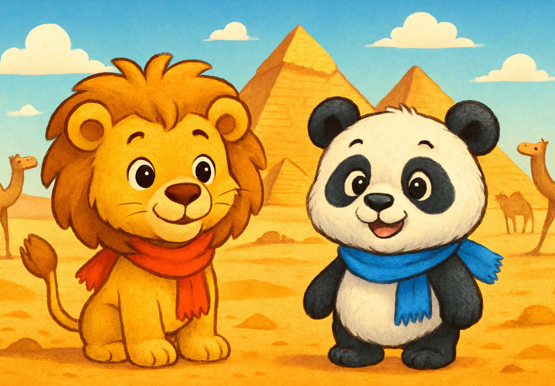 111488 Kinder - Buschi und Pippin Puzzle