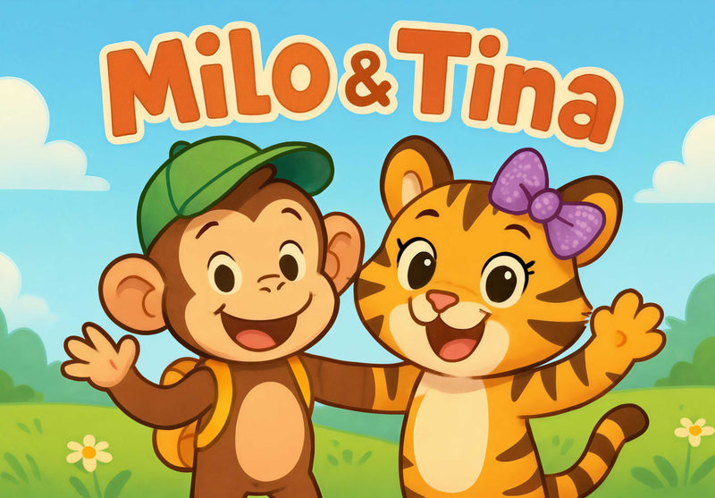 110274 Kinder - Milo und Tina Puzzle