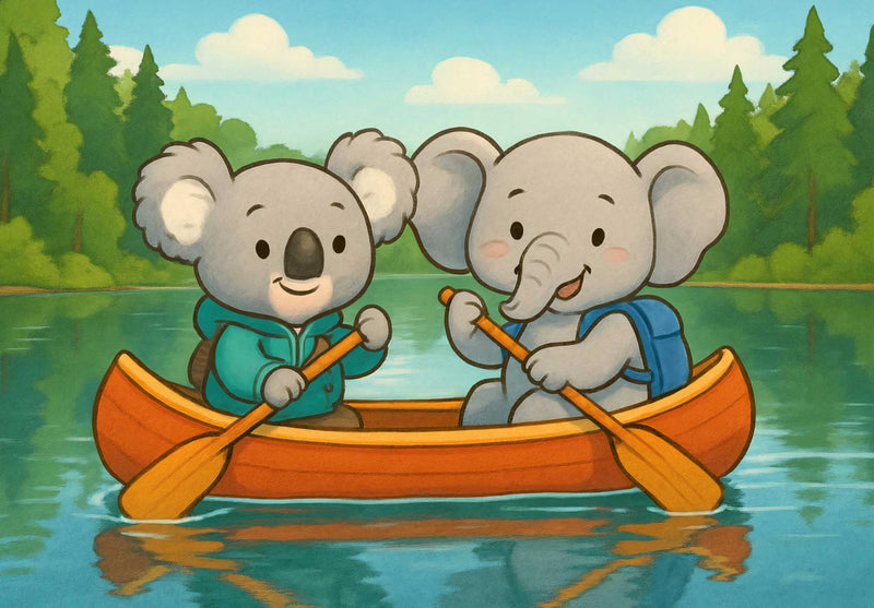 111343 Kinder - Kiki und Raffi Puzzle