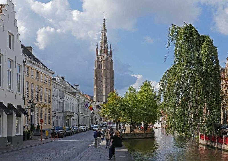 66217 Orte - Kanal in Brügge Puzzle