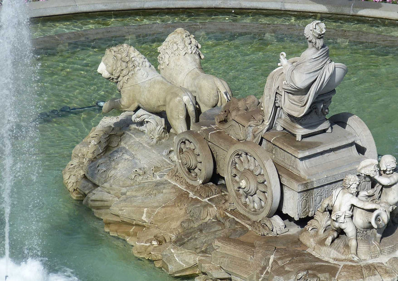 91084 Gebäude - Brunnen