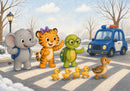 113299 Kinder - Raffi, Tina und Taz Puzzle