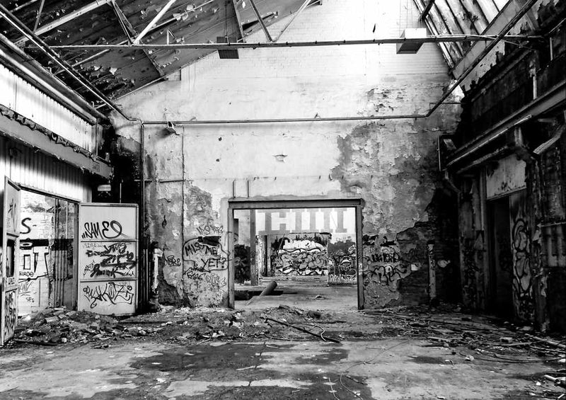 59868 Industrie - alte Lagerhalle Puzzle