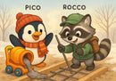 111853 Kinder - Pico und Rocco Puzzle