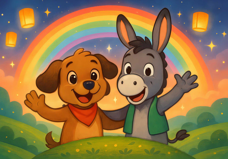 110683 Kinder - Wuff und Huf Puzzle