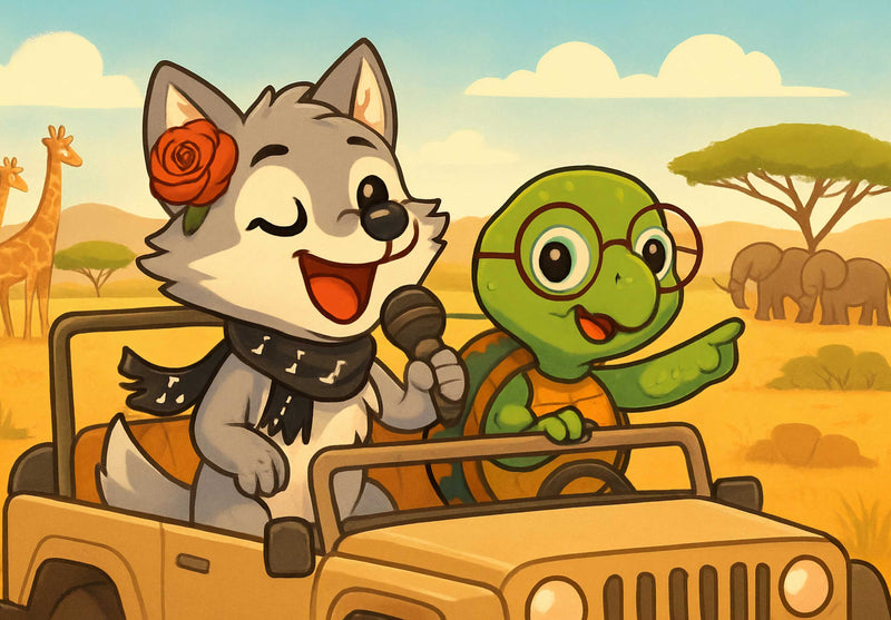 112073 Kinder - Rose und Taz Puzzle