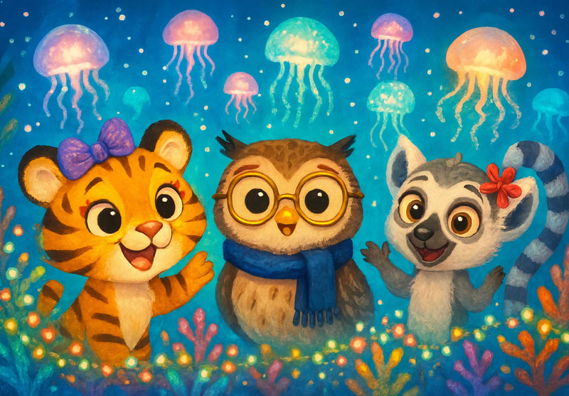 112033 Kinder - Tina, Ollie und Lulu Puzzle