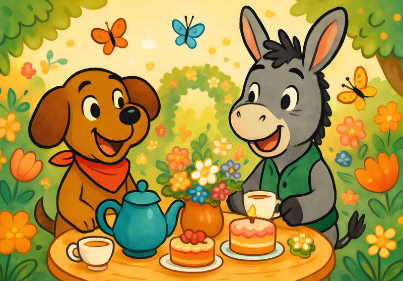 110658 Kinder - Wuff und Huf Puzzle