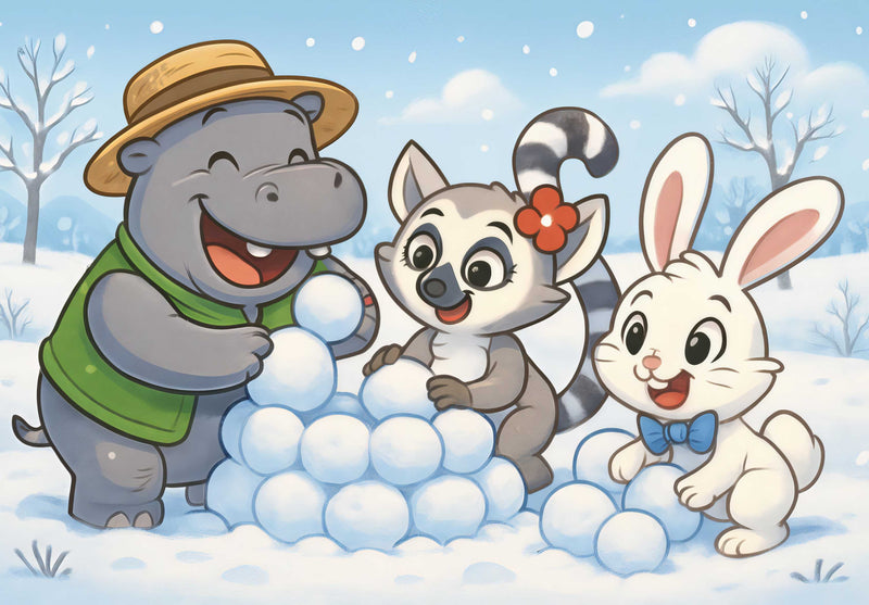 110488 Kinder - Sash, Lulu und Bouncy Puzzle