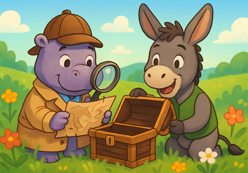 112393 Kinder - Sashito und Huf Puzzle