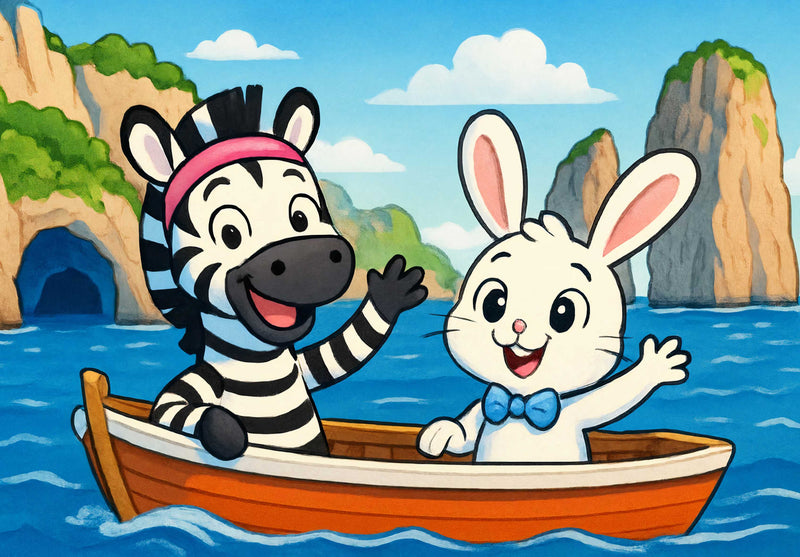 111163 Kinder - Zara und Bouncy Puzzle