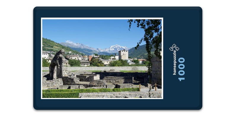 15822 Gebäude - Ruinen von Aosta
