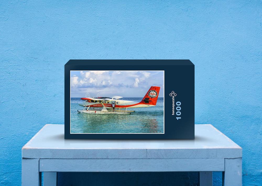 Hansepuzzle 1000 Teile Flugzeug Puzzle – 60x46 Cm, Mit Kartonbox Und Wiederverschließbarem Beutel