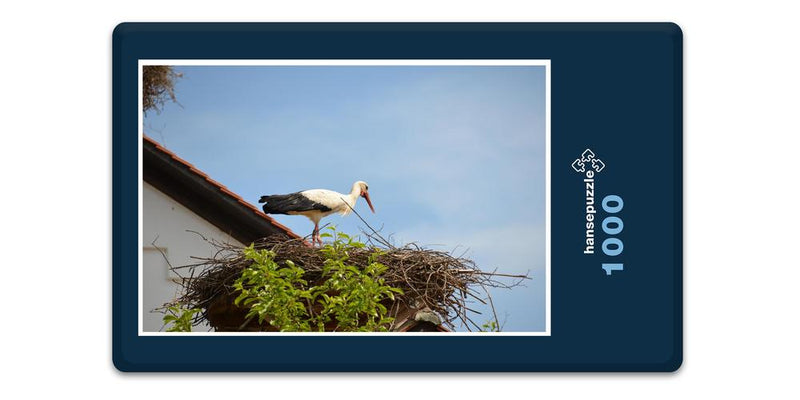 11783 Tierwelt - Storch im Nest