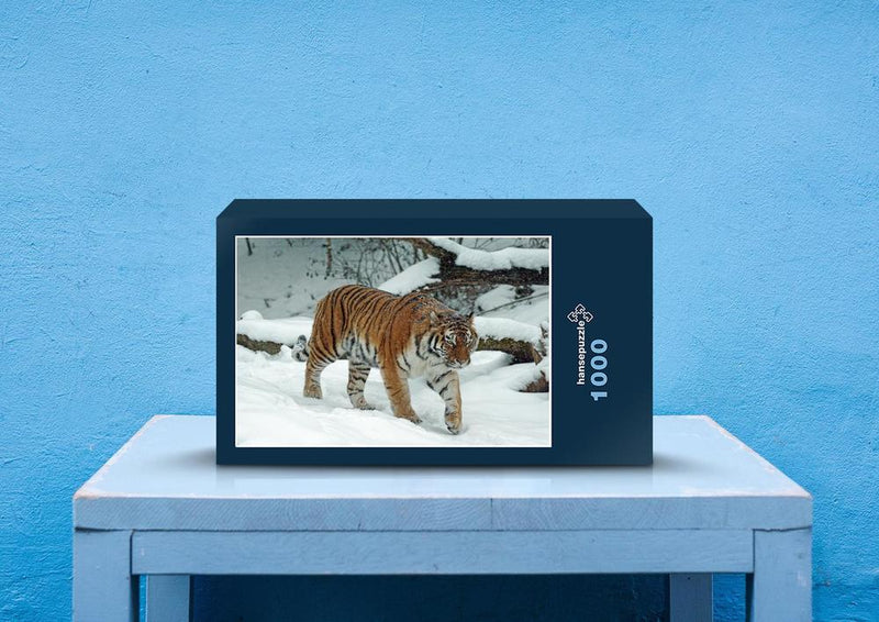 21250 Tierwelt - Tiger im Schnee