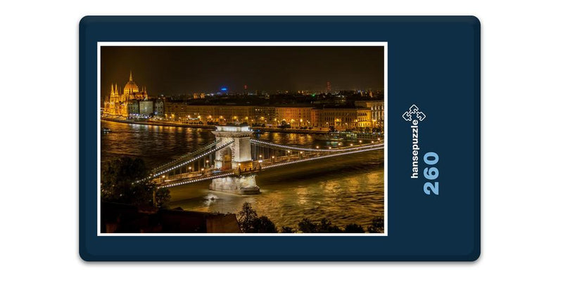 15193 Orte - Budapest bei Nacht