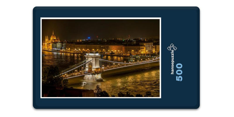 15194 Orte - Budapest bei Nacht