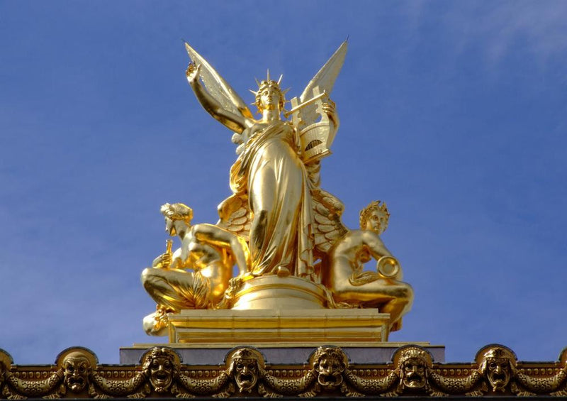 23204 Religion - Statue in Paris