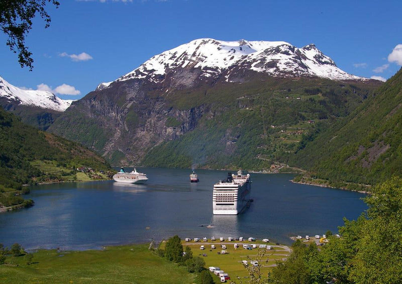 22559 Natur - Fjord in Norwegen