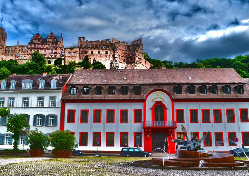 30739 Gebäude - Heidelberger Schloss